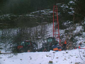 Alp winch